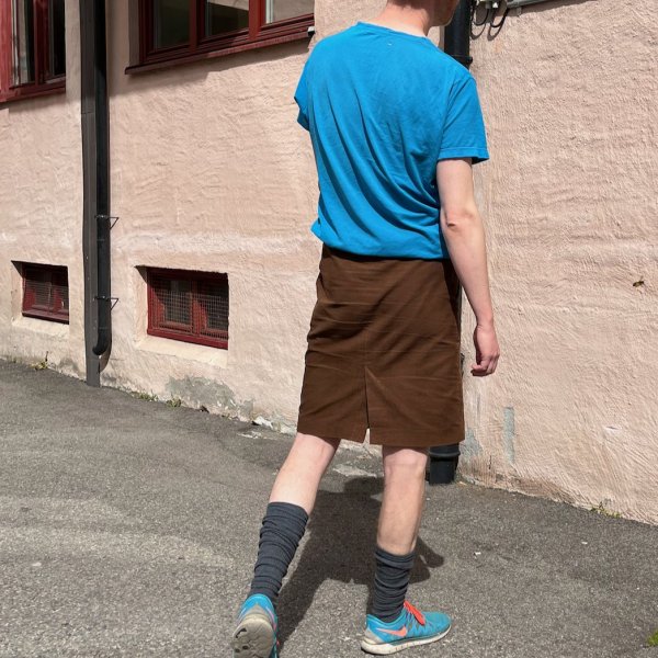 Corduroy skirt