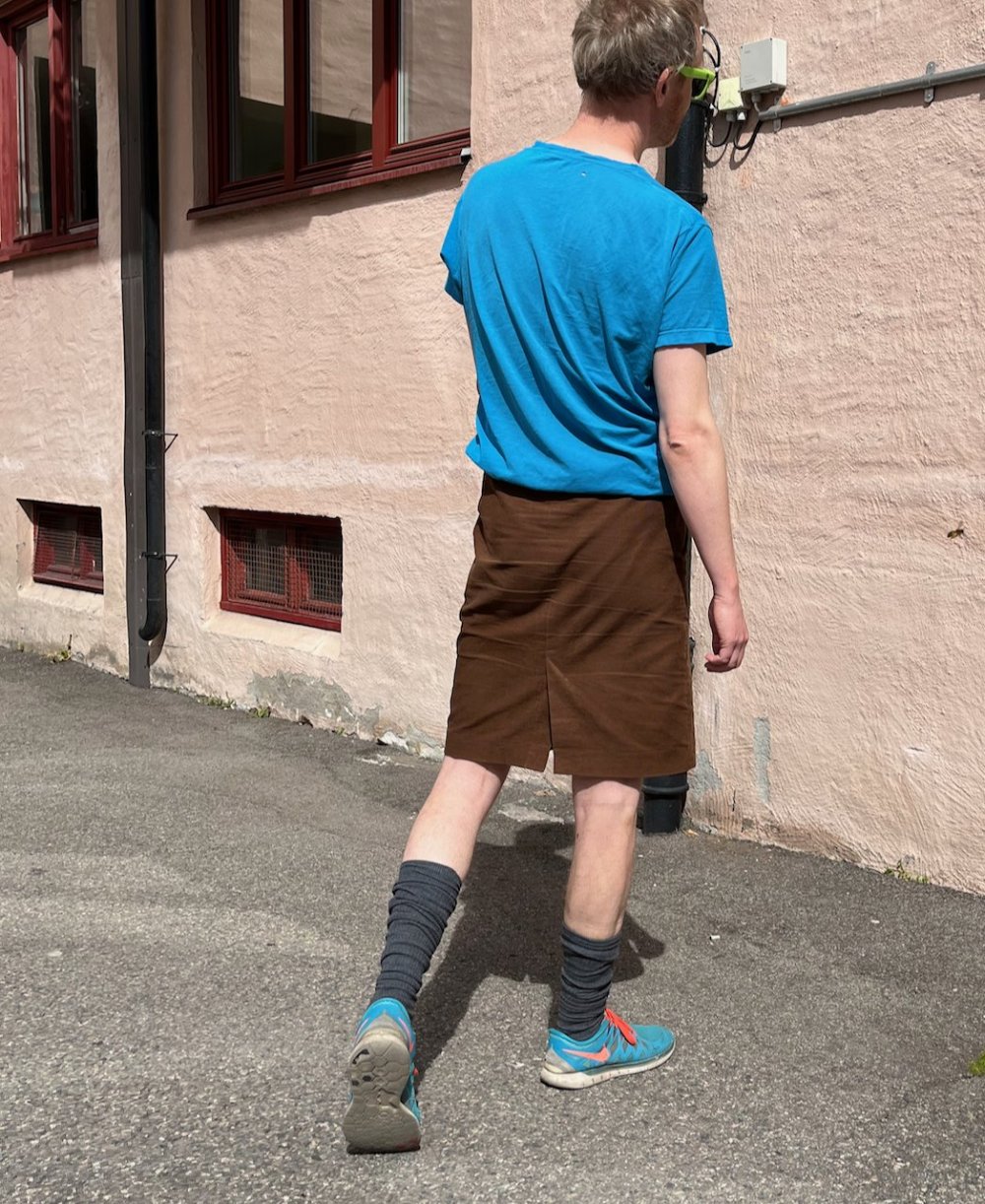 Corduroy skirt